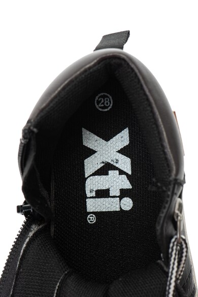 Xti Pantofi sport mid-high de piele ecologica si material textil Baieti