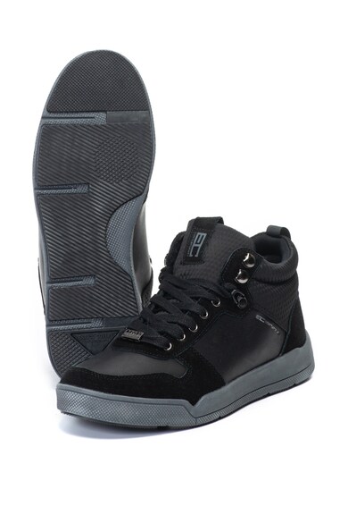 Enrico Coveri Pantofi sport mid-high cu insertii de piele intoarsa Burns High Barbati