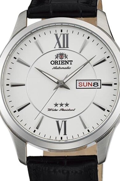 ORIENT Ceas automatic cu bratara de piele Barbati