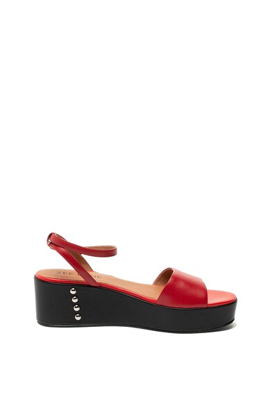 Zee Lane Sandale wedge de piele Femei