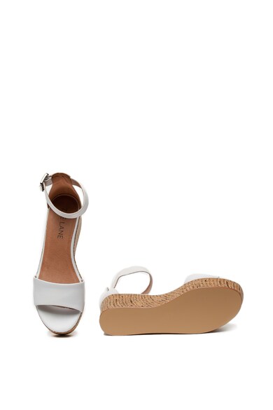 Zee Lane Sandale wedge de piele, cu bareta pe glezna Femei