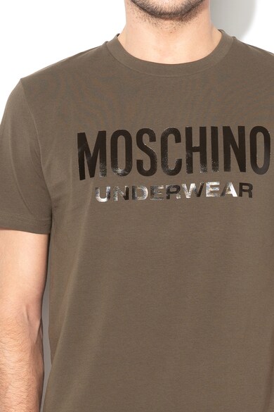 Moschino Tricou de casa cu logo Barbati