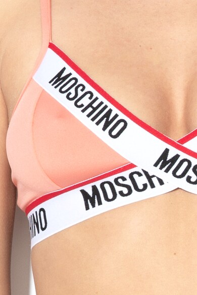 Moschino Сутиен без подплънки и еластична лента с лого Жени