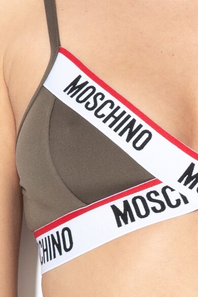 Moschino Melltartó logómintás rugalmas pánttal női