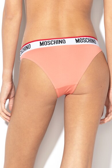 Moschino Chiloti brazilieni cu banda logo in talie Femei