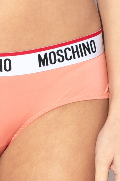 Moschino Csípőbugyi logómintás rugalmas derékpánttal női