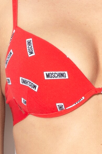 Moschino Sutien cu imprimeu logo Femei