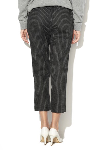 Silvian Heach Collection Pantaloni crop cu dungi discrete Dikit Femei