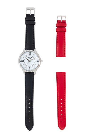 Tissot Аналогов часовник със сменяема кожена каишка Жени
