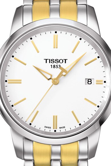 Tissot Ceas cu bratara metalica si carcasa rotunda Barbati