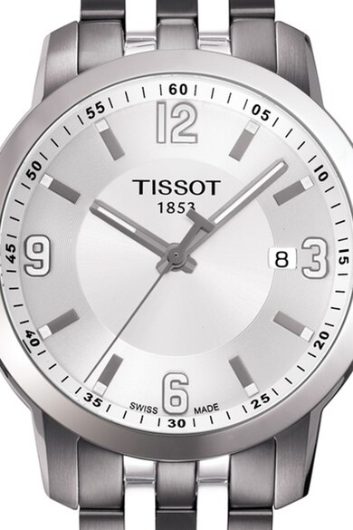 Tissot Овален часовник с метална верижка Мъже