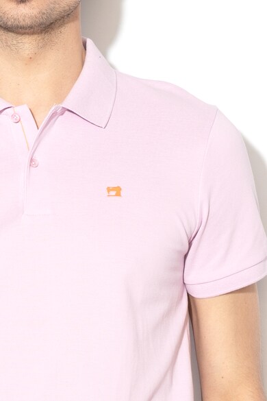 Scotch & Soda Tricou polo din pique cu logo discret cauciucat Barbati