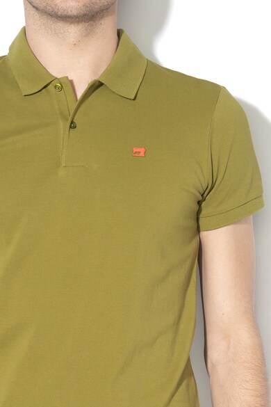 Scotch & Soda Tricou polo din pique cu logo discret cauciucat Barbati