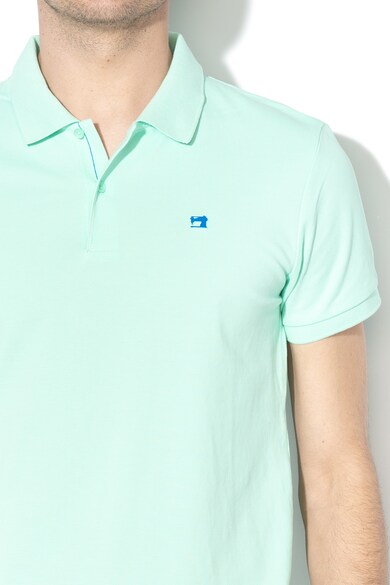 Scotch & Soda Tricou polo din pique cu logo discret cauciucat Barbati