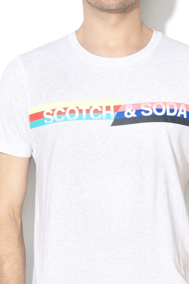 Scotch & Soda Tricou cu imprimeu logo Barbati