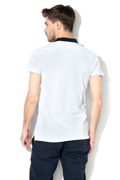 Scotch & Soda Tricou polo cu guler contrastant Barbati