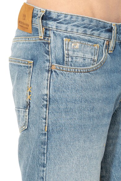 Scotch & Soda Bermude din denim cu cusaturi contrastante Ralston Barbati