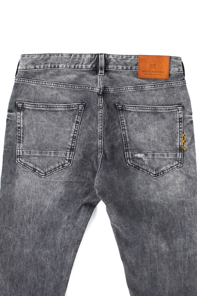 Scotch & Soda Blugi skinny cu aspect decolorat Skim Barbati