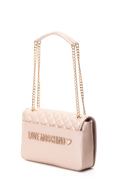 Love Moschino Geanta de piele ecologica cu aspect matlasat si bareta pentru umar Femei