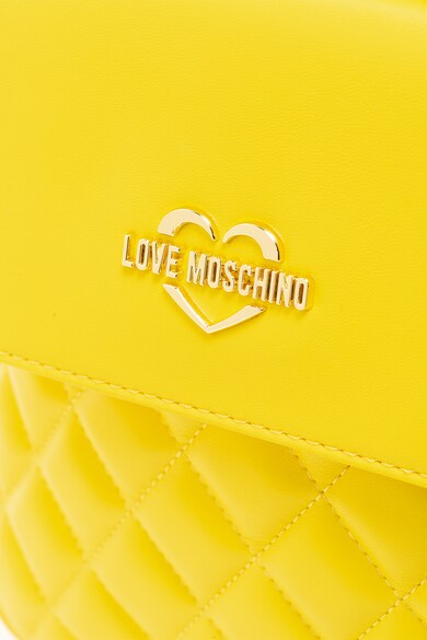 Love Moschino Műbőr hátizsák steppelt megjelenéssel női
