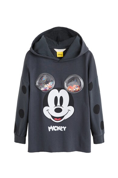 Mango Mickey grafikai mintás kapucnis pulóver Lány