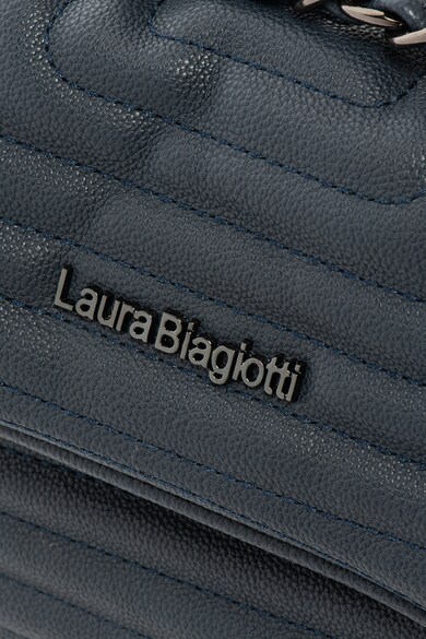 Laura Biagiotti Geanta crossbody de piele ecologica, cu bareta din lant Blush Femei