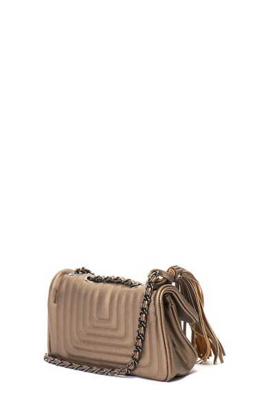 Laura Biagiotti Geanta crossbody de piele ecologica, cu bareta din lant Blush Femei