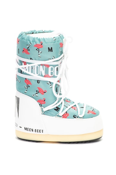 Moon Boot Cizme de iarna cu model flamingo Baieti