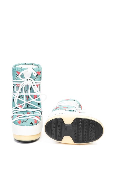 Moon Boot Cizme de iarna cu model flamingo Fete