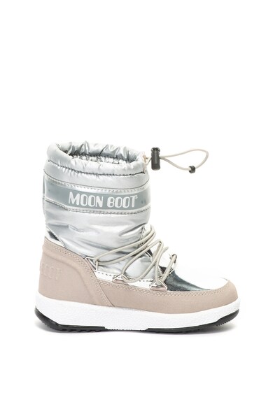 Moon Boot Cizme de iarna impermeabile cu aspect metalizat Fete