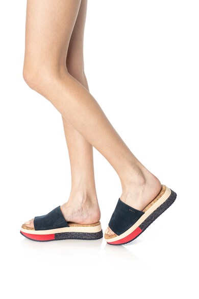 Gant Papuci flatform de piele intoarsa Sant Ana Femei