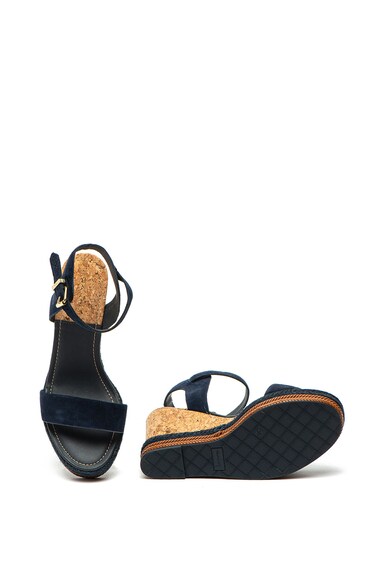 Gant Sandale wedge de piele intoarsa cu bareta pe glezna San Diego Femei