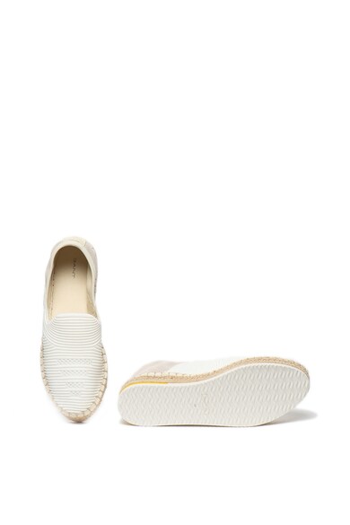 Gant Espadrile slip on tricotate cu detalii de piele intoarsa Carol Femei