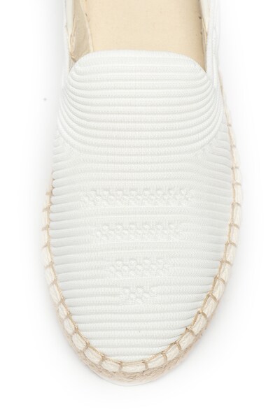 Gant Espadrile slip on tricotate cu detalii de piele intoarsa Carol Femei