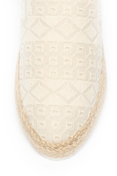 Gant Espadrile slip on cu aspect brodat Krista Femei