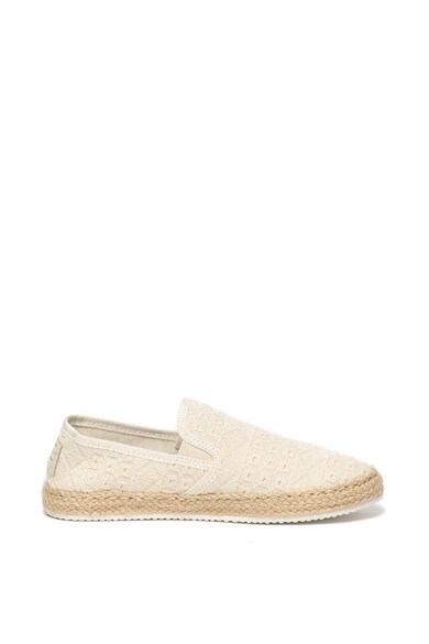 Gant Espadrile slip on cu aspect brodat Krista Femei