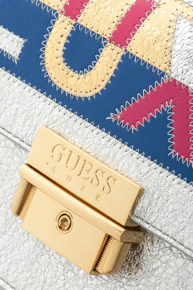 GUESS Geanta crossbody cu aspect metalic Femei