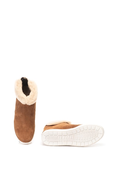 Caprice Ghete de piele intoarsa cu garnituri de blana shearling Femei