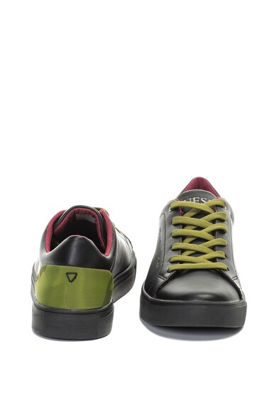 GUESS Pantofi sport de piele ecologica cu imprimeu logo Barbati