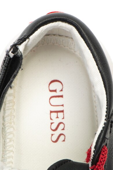 GUESS Pantofi sport mid-high de piele ecologica Baieti