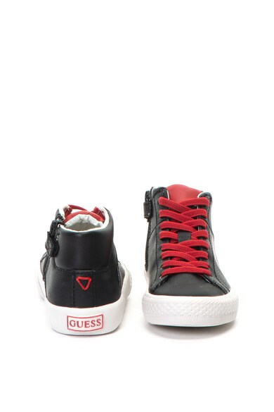 GUESS Pantofi sport mid-high de piele ecologica Baieti