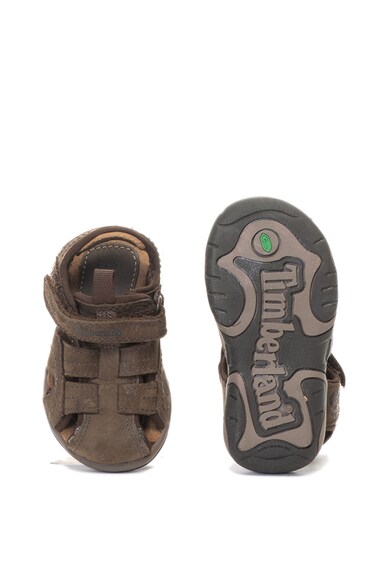 Timberland Sandale de piele intoarsa cu velcro Baieti