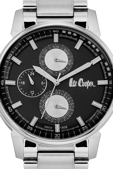 Lee Cooper Ceas cu functii multiple si bratara metalica Barbati