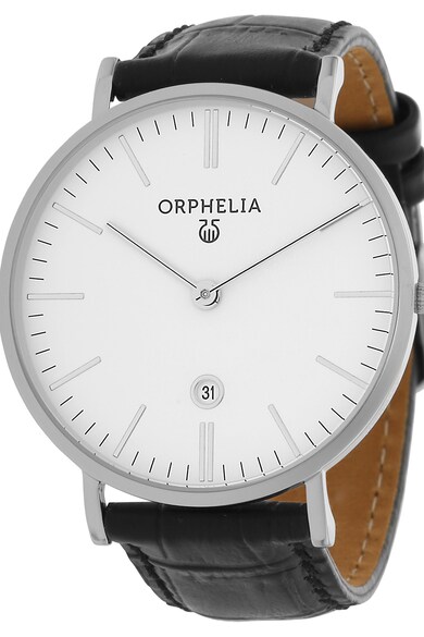 Orphelia Ceas analog cu o curea cu model crocodil Barbati