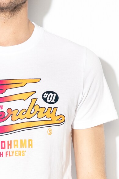 SUPERDRY Tricou cu logo High Flyers 1 Barbati