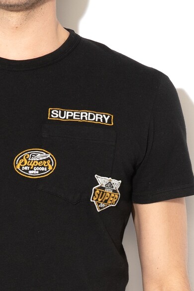 SUPERDRY Premium logómintás póló férfi