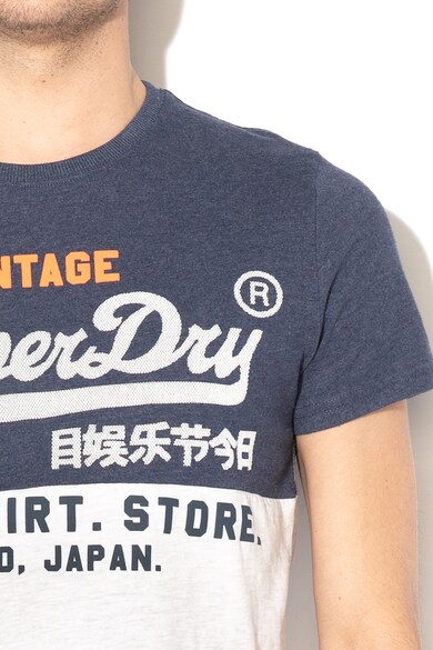 SUPERDRY Тениска Shop с гумирано лого Мъже