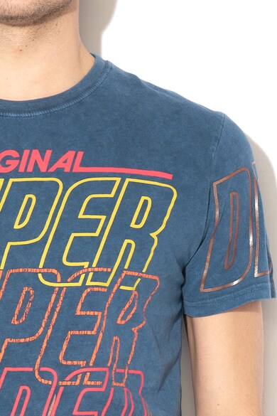 SUPERDRY Tricou cu imprimeu logo Spectrum Graphics Barbati