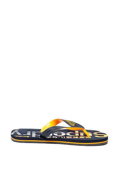 SUPERDRY Flip-flop papucs kontrasztos logóval férfi