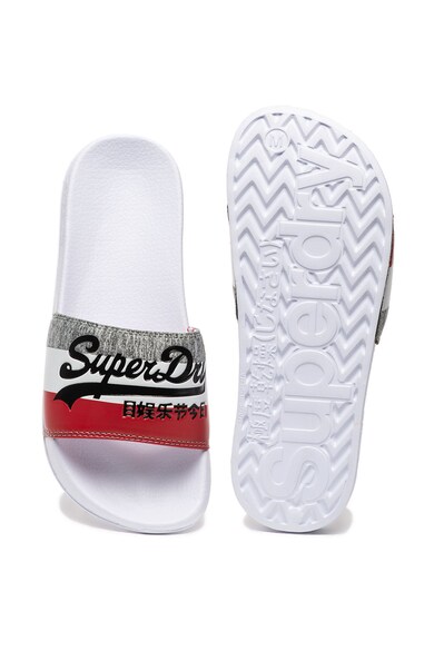 SUPERDRY Logós papucs colorblock dizájnnal férfi